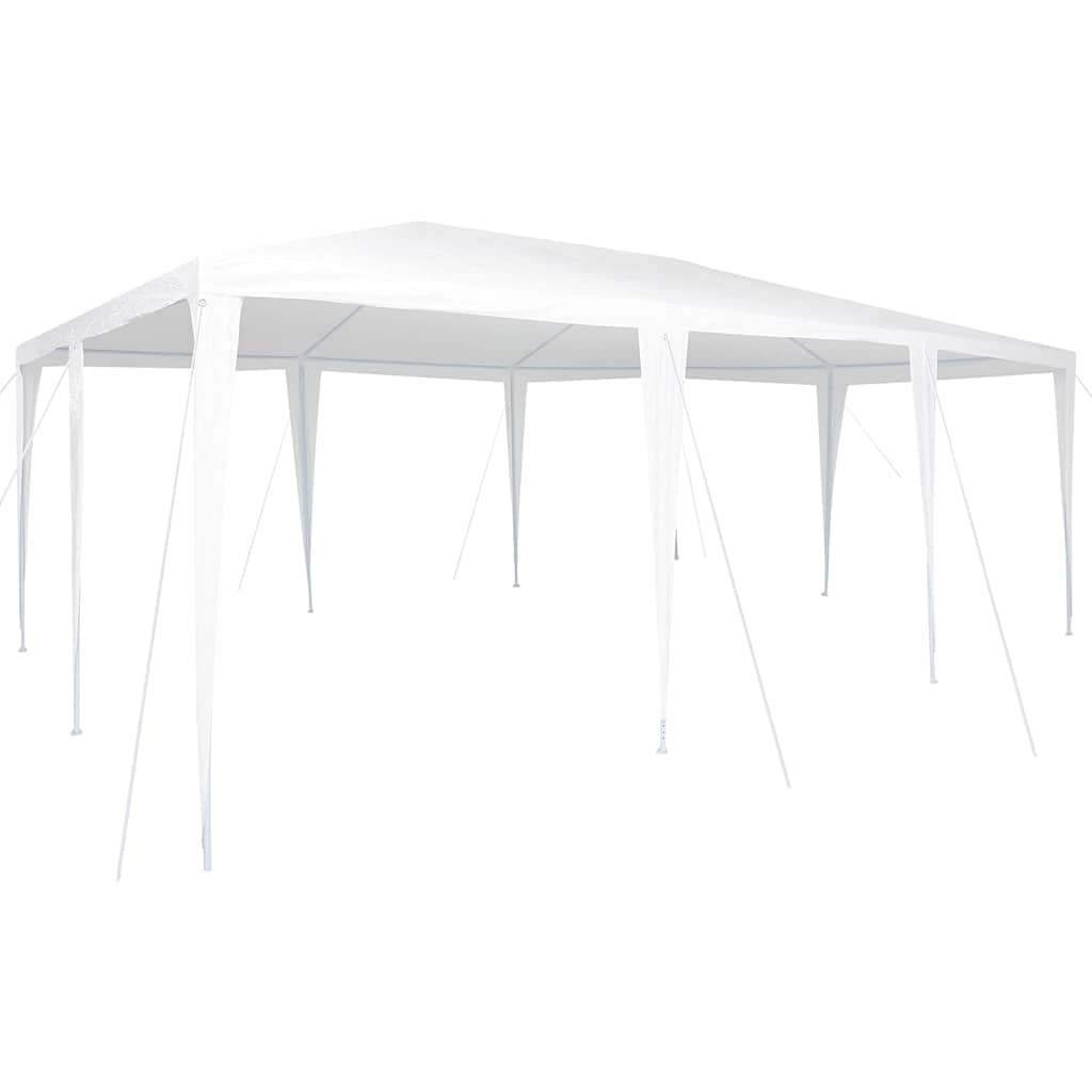 Party Tent Hvid 600 x 400 x 266 cm Polyester og Stål