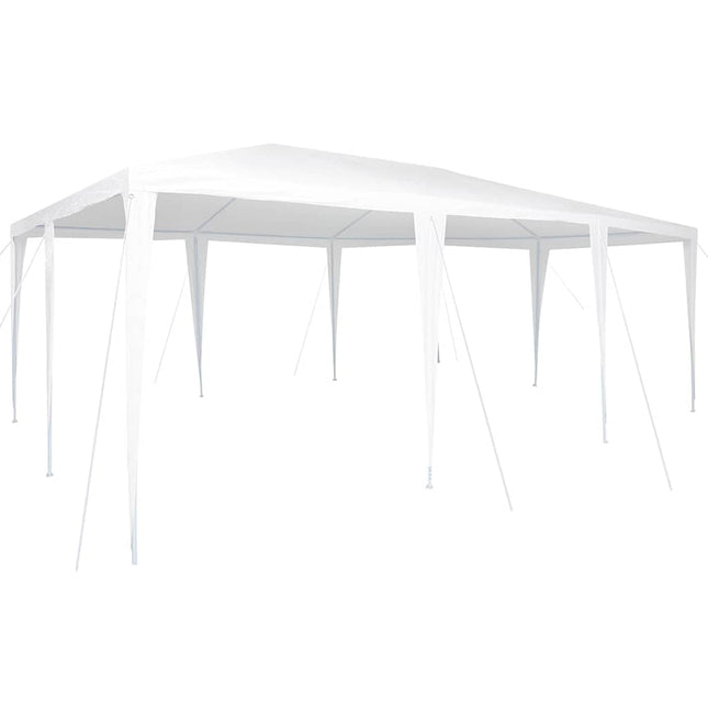 Party Tent Hvid 600 x 400 x 266 cm Polyethylen og stål