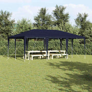 Party Tent Blå og Hvid 600 x 400 x 266 cm Polyester og Stål
