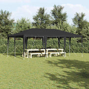 Party Tent Anthracit og hvid 600 x 400 x 266 cm