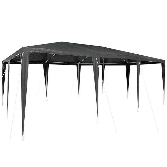 Party Tent Antracit 600 x 400 x 266 cm Polyethylen og stål