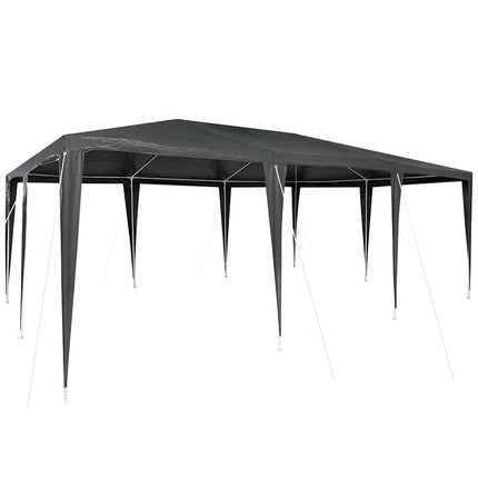 Party Tent Antracit 600 x 400 x 266 cm Polyethylen og stål