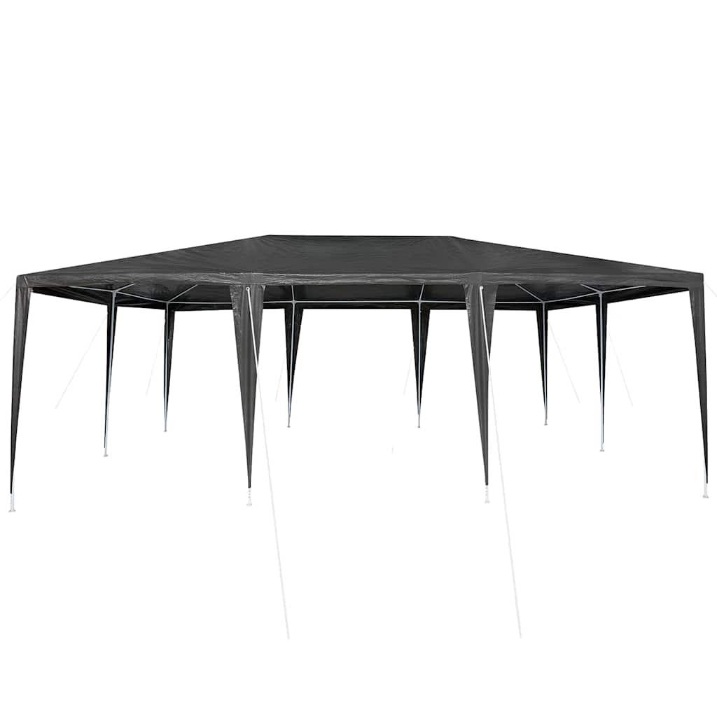 Party Tent Anthracit og hvid 600 x 400 x 266 cm