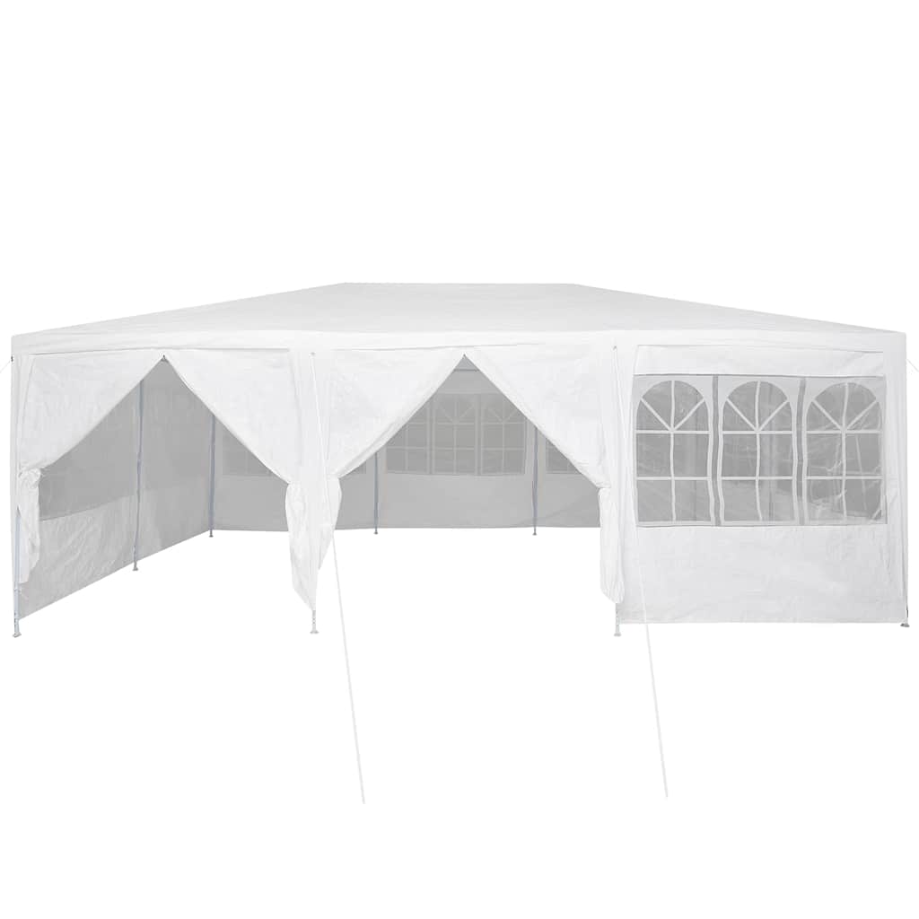 Party Tent Hvid 600 x 400 x 266 cm Polyester og Stål