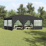 Party Tent Anthracit og hvid 600 x 400 x 266 cm