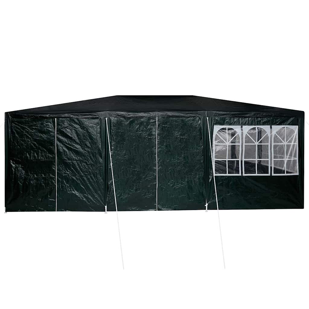 Party Tent Grøn og Hvid 600 x 400 x 266 cm Polyester og Stål