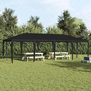 Party Tent Anthracit og hvid 800 x 400 x 266 cm