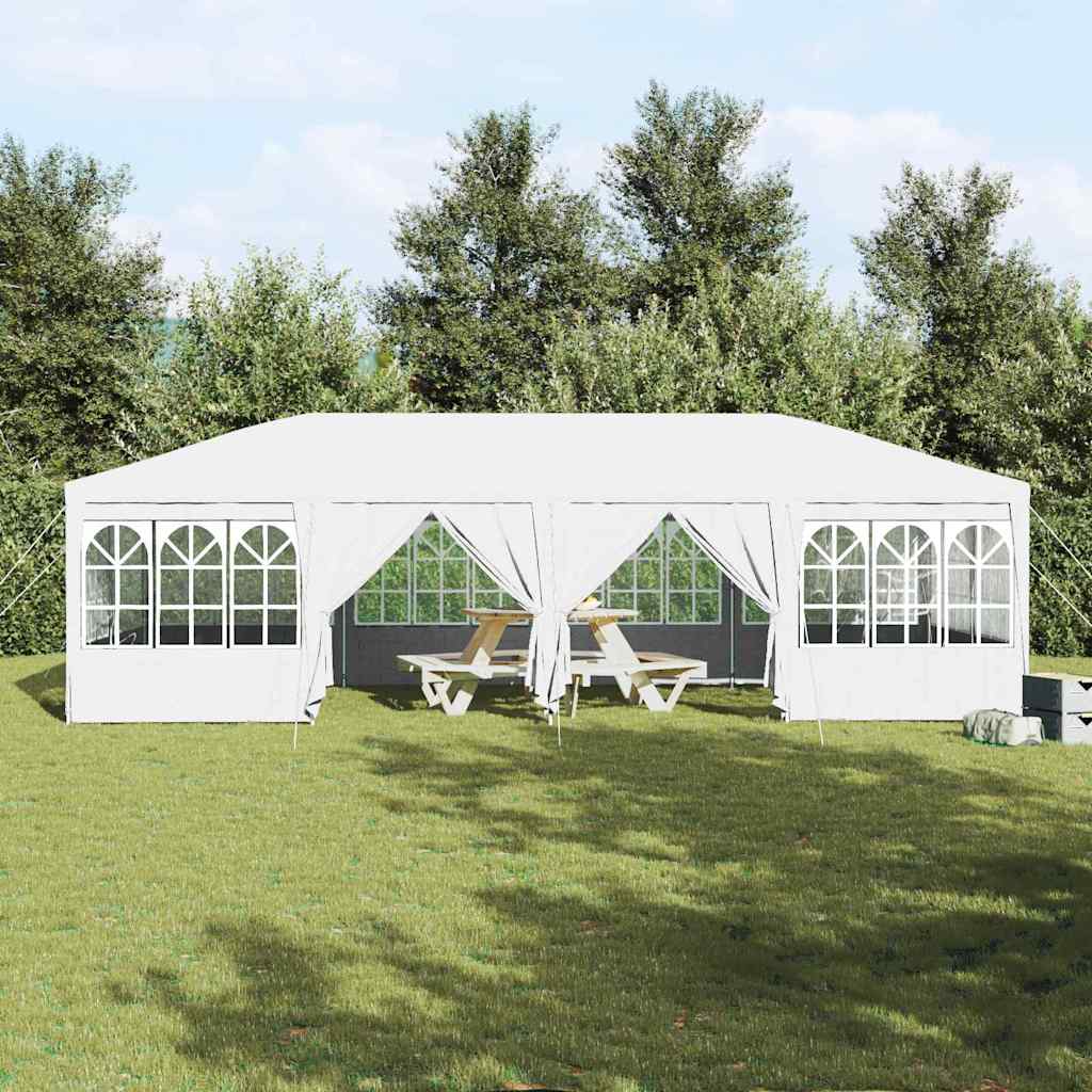 Party Tent Hvid 800 x 400 x 266 cm Polyester og Stål