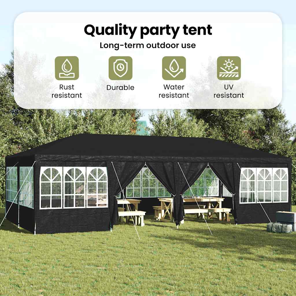 Party Tent Antracit 800 x 400 x 266 cm Polyethylen