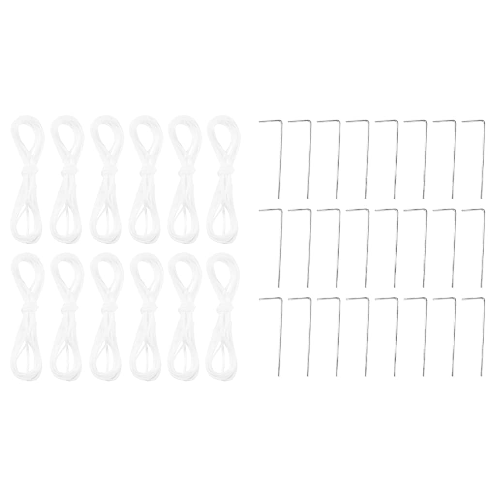 Party Tent Grøn og Hvid 800 x 400 x 266 cm Polyester og Stål