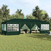 Party Tent Grøn og Hvid 800 x 400 x 266 cm Polyester og Stål