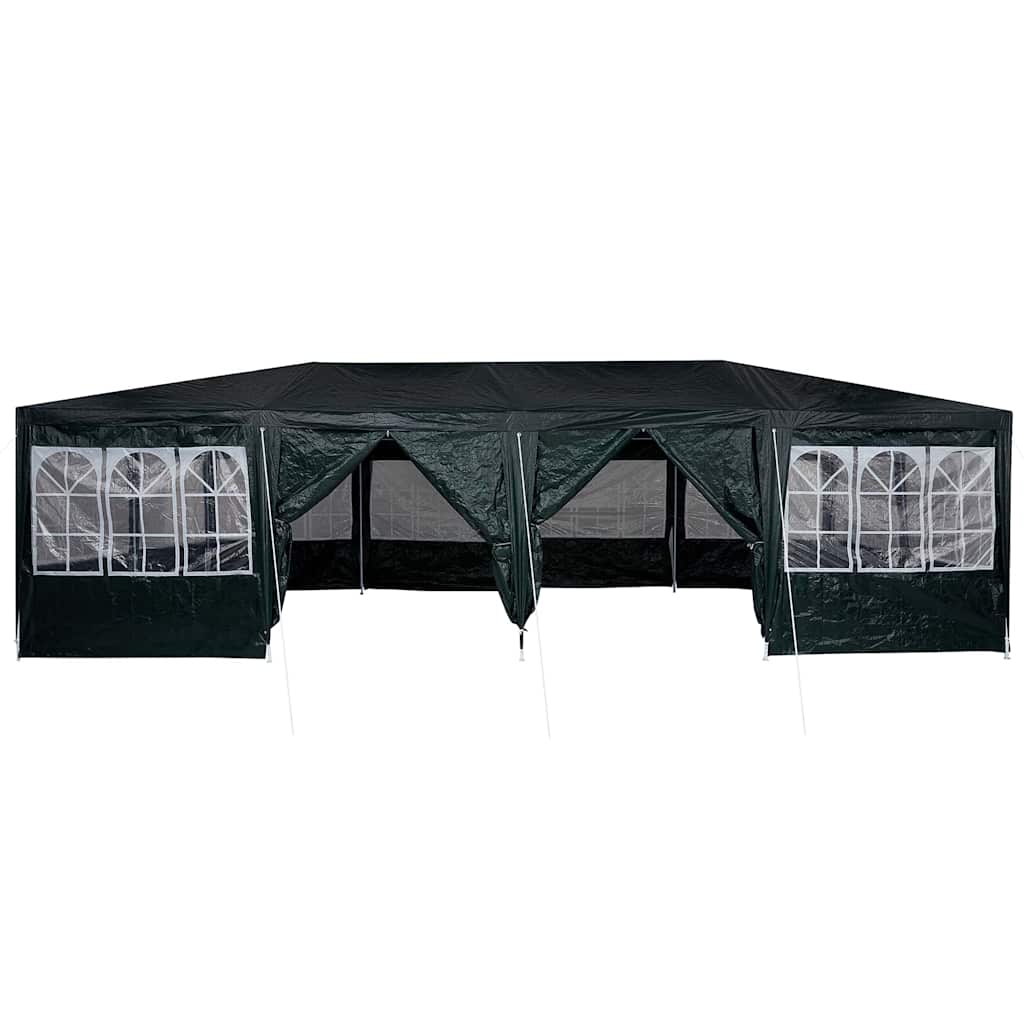 Party Tent Grøn og Hvid 800 x 400 x 266 cm Polyester og Stål