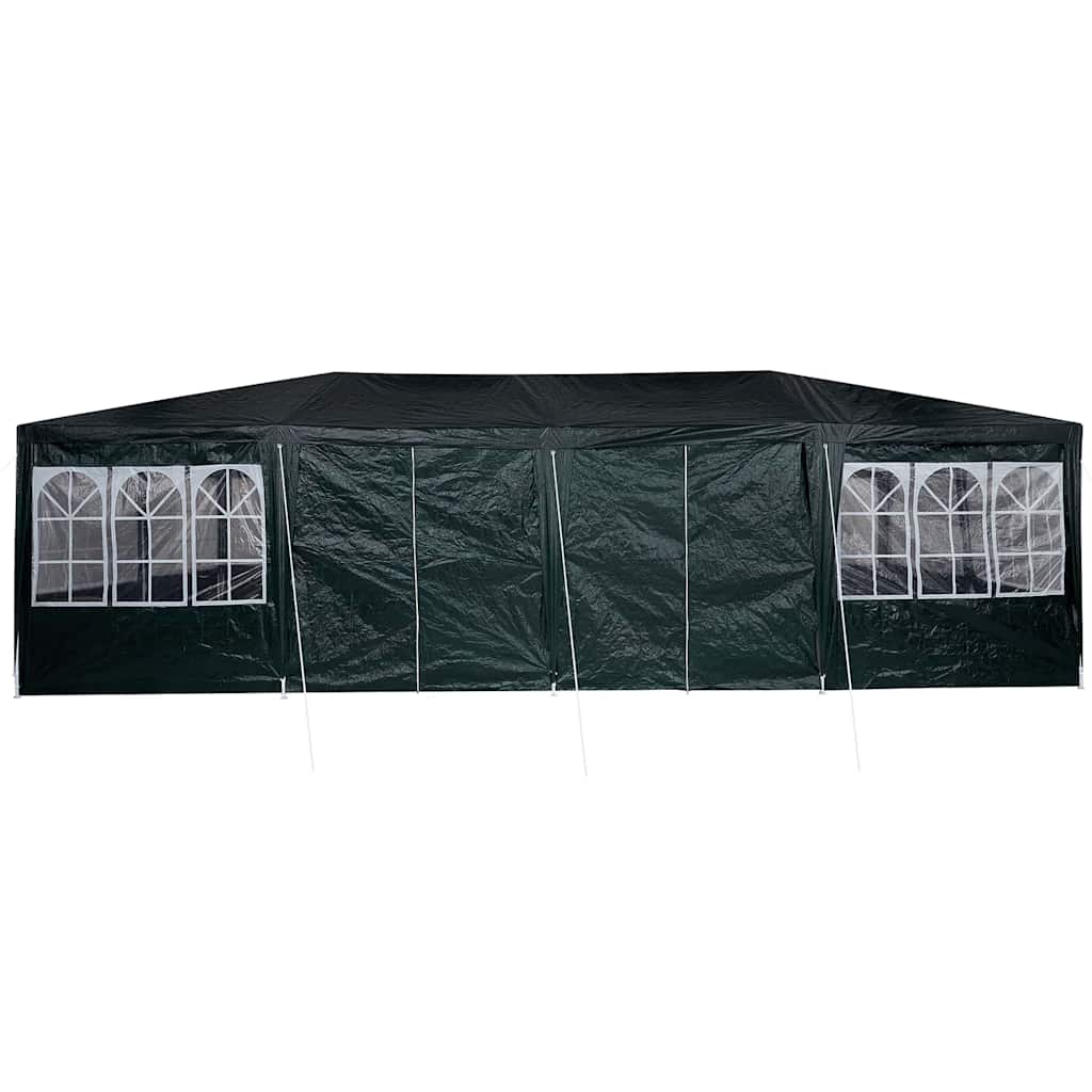 Party Tent Grøn og Hvid 800 x 400 x 266 cm Polyester og Stål