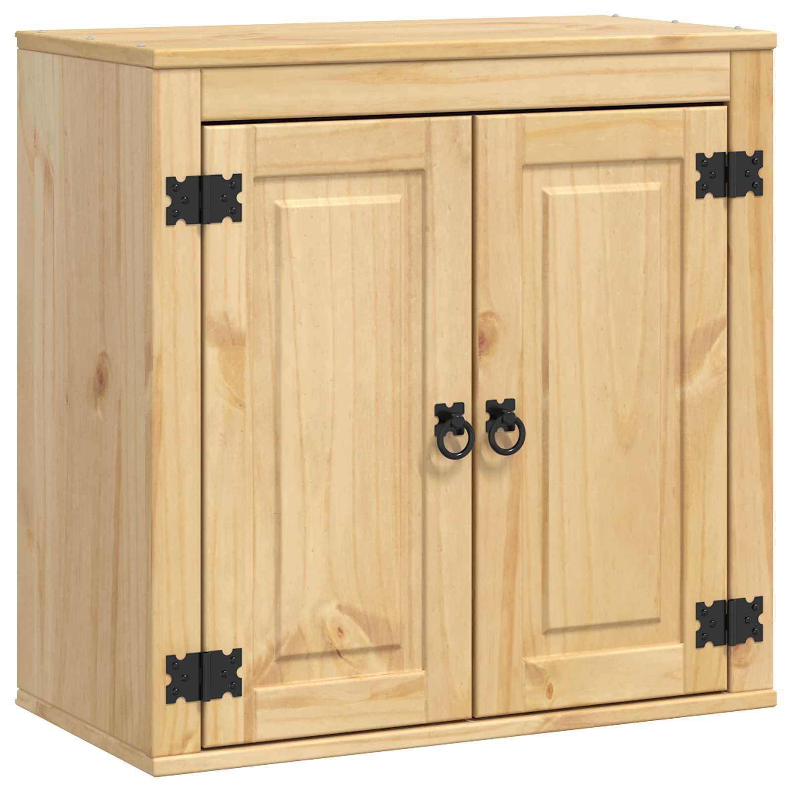 Kabinet SKI HonningBrun 60 x 32 x 60 cm Massiv fyrretræ