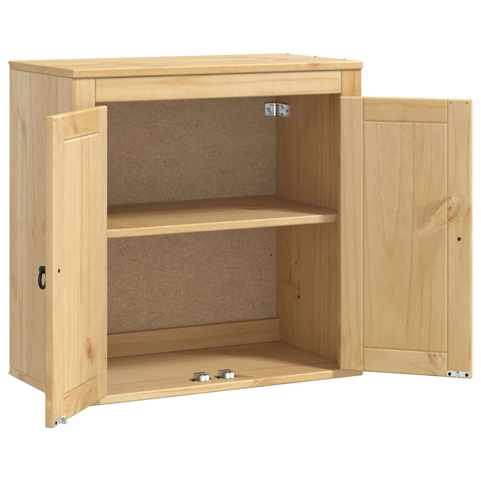 Kabinet SKI HonningBrun 60 x 32 x 60 cm Massiv fyrretræ
