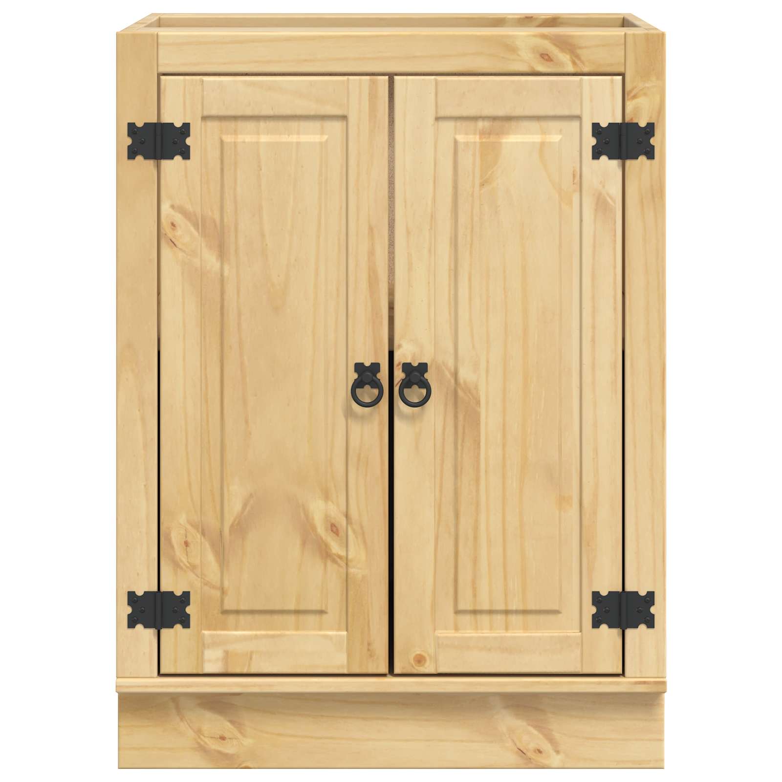 Kabinet SKI HonningBrun 60 x 46 x 81,5 cm Massiv fyrretræ