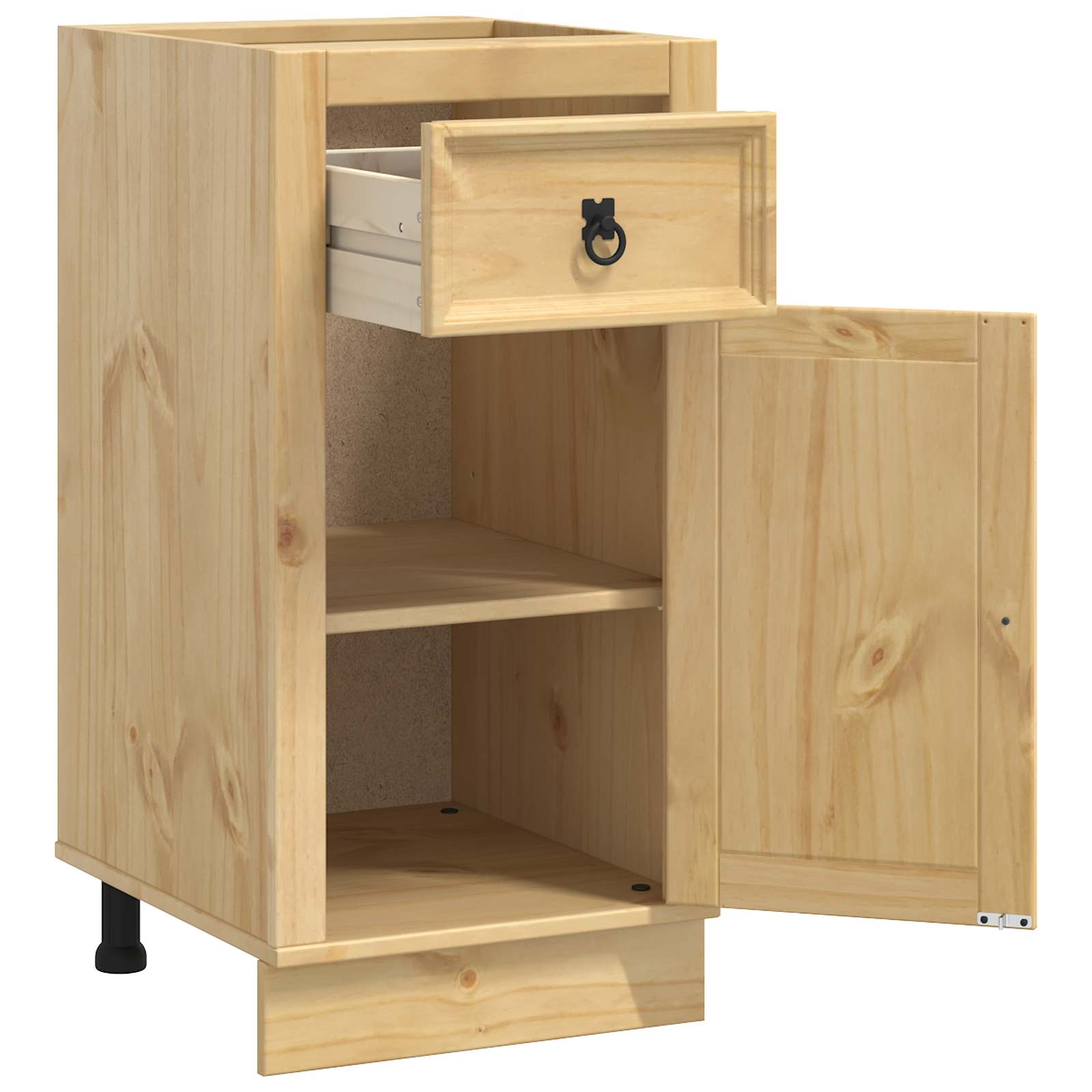 Kabinet SKI HonningBrun 40 x 46 x 81,5 cm Massiv fyrretræ