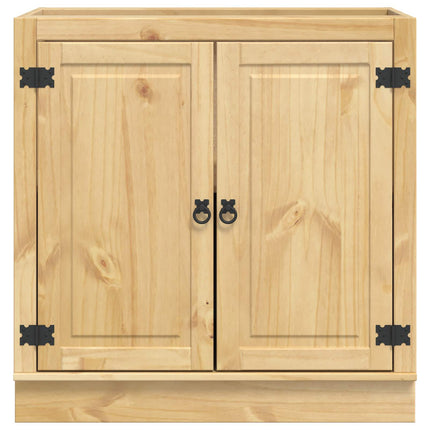 Kabinet SKI HonningBrun 80 x 46 x 81,5 cm Massiv fyrretræ