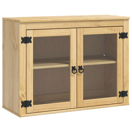 Kabinet SKI HonningBrun 80 x 32 x 60 cm Massiv fyrretræ