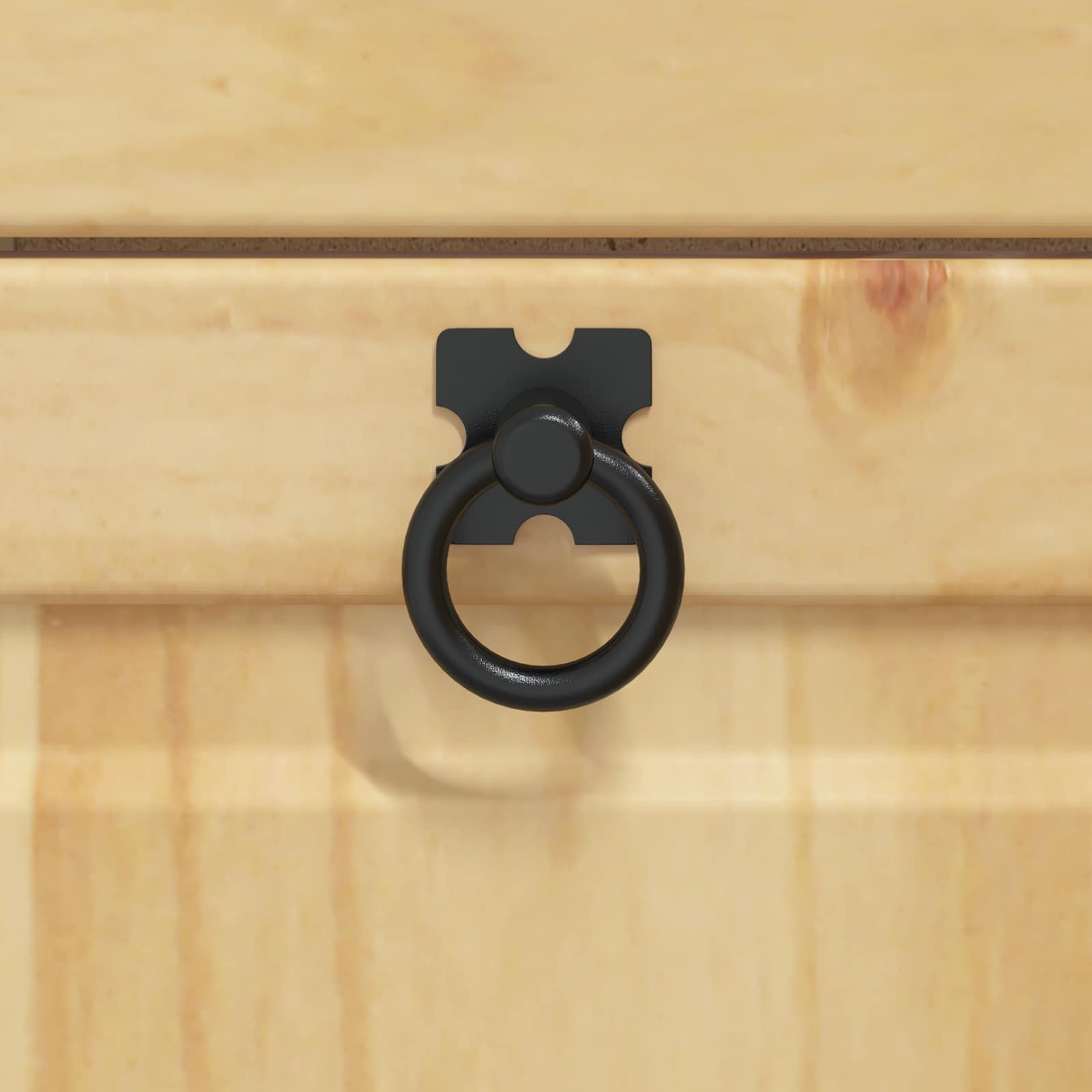 Kabinet med hylde Honning 60 x 32 x 40 cm Massiv fyrretræ