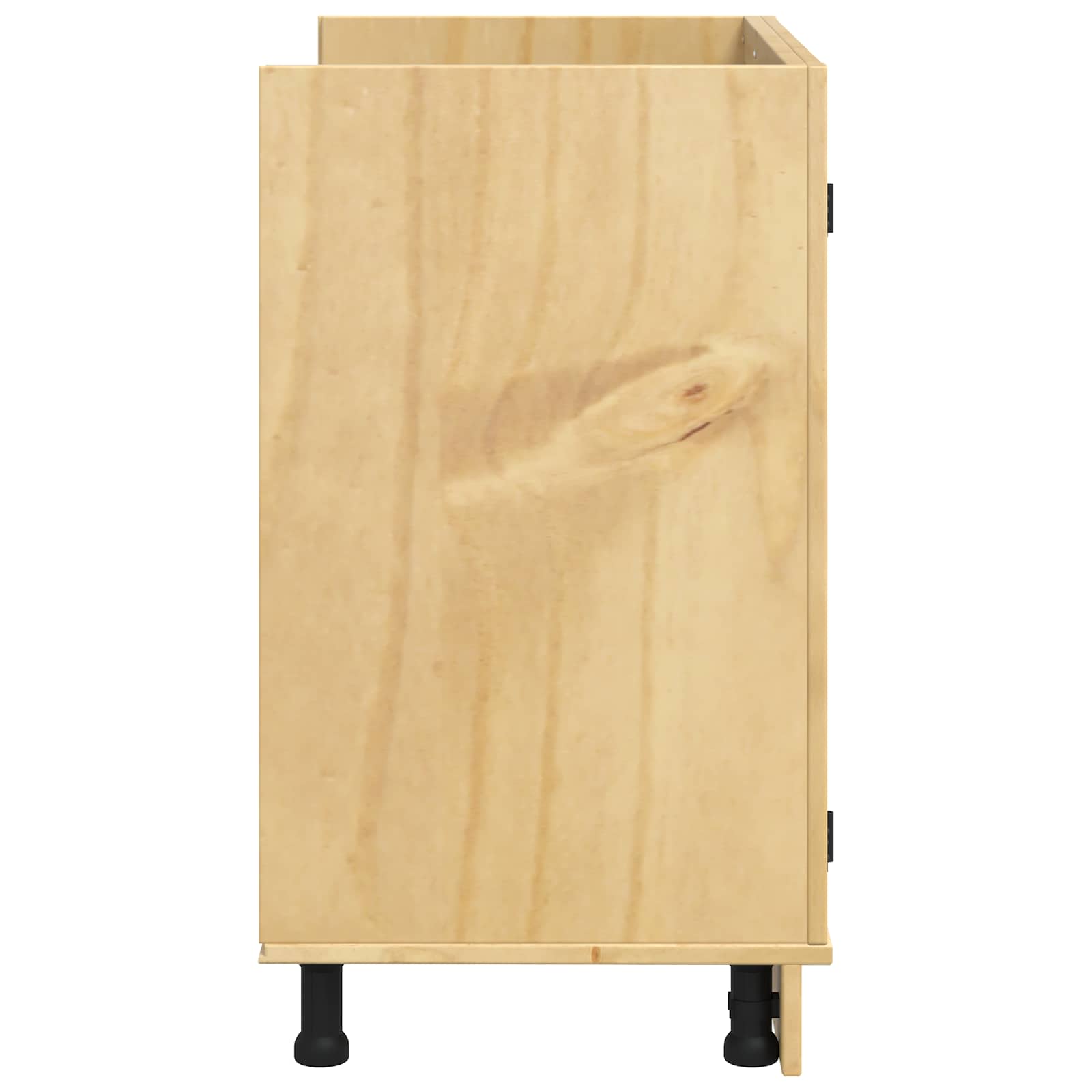 Kabinet SKI HonningBrun 80 x 46 x 81 cm Massiv fyrretræ