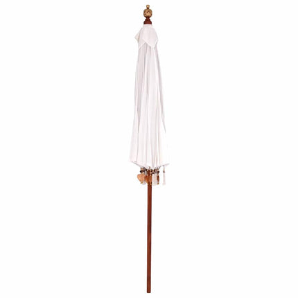 Balinesisk Parasol Creme 220 x 220 x 260 cm