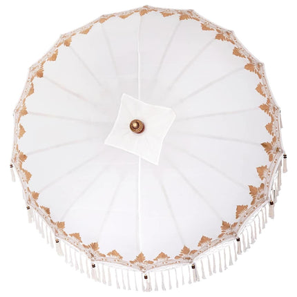 Balinesisk Parasol 190 x 190 x 260 cm