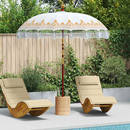 Balinesisk Parasol 215 x 215 x 260 cm