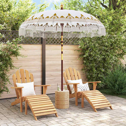 Balinesisk Parasol 215 x 215 x 260 cm