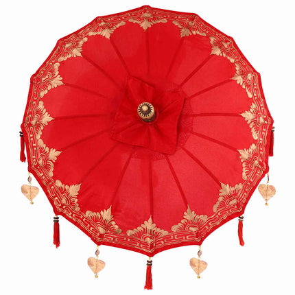 Balinesisk Parasol 125 x 125 x 260 cm