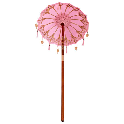 Balinesisk Parasol 125 x 125 x 260 cm