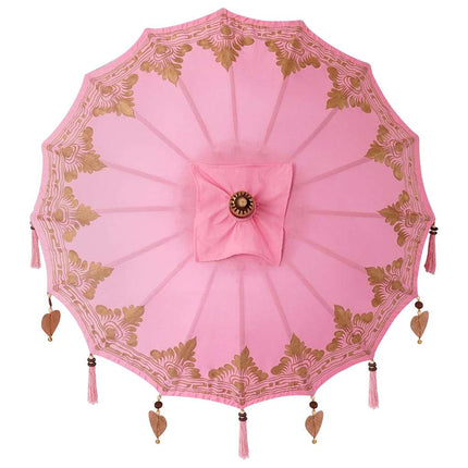 Balinesisk Parasol 125 x 125 x 260 cm