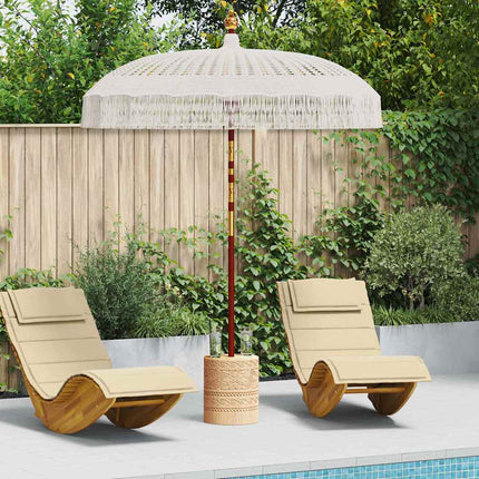 Makrame Parasol 190 x 190 x 260 cm
