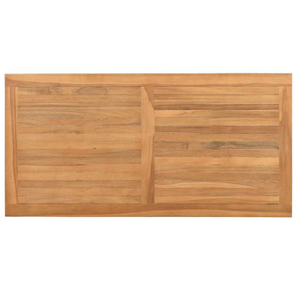 Sofabord Brun 110 x 55 x 45 cm Massiv Teaktræ