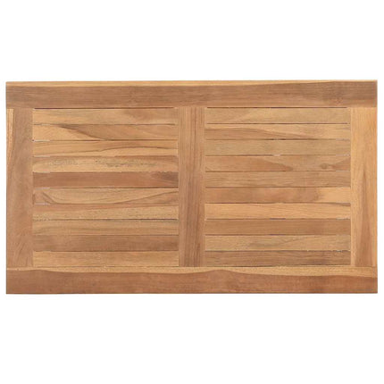 Sofabord med opbevaring Brun 70 x 40 x 45 cm Massiv Teaktræ
