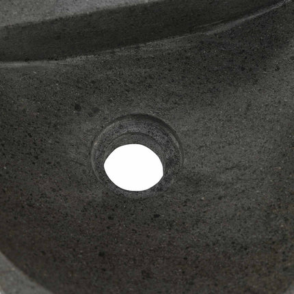 Vægmonteret håndvask Grå 37 x 30 x 12 cm River Stone
