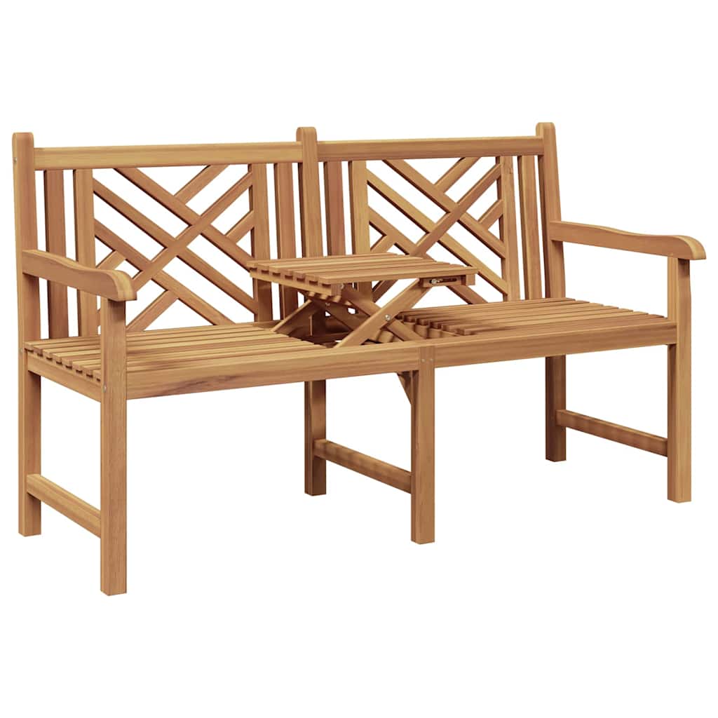 Havebænk 150 x 60 x 90 cm Massiv Teaktræ
