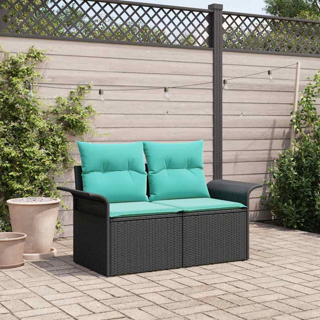 Havemøbelsofa 2-Antal sæder polyrattan