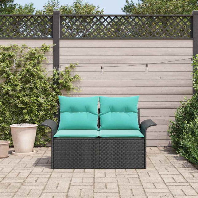 Havemøbelsofa 2-Antal sæder polyrattan