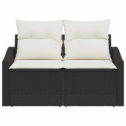 Havemøbelsofa med pude 123 x 62 x 69 cm polyrattan