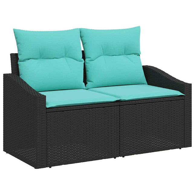 Havemøbelsofa Grå 123 x 62 x 69cm polyrattan