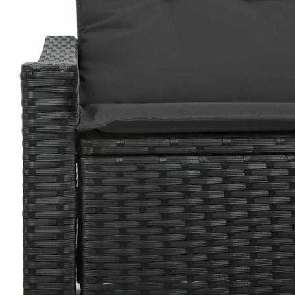 Havemøbelsofa med pude 123 x 62 x 69 cm polyrattan