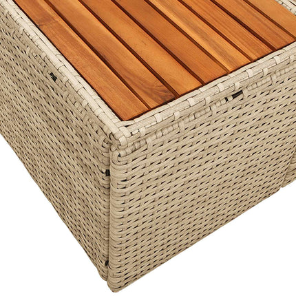 Havemøbelsofa Beige 184 x 62 x 85cm polyrattan