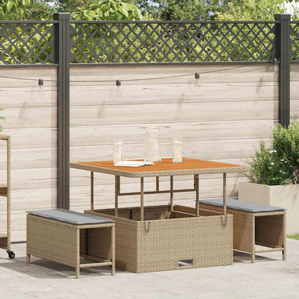 Have Spisebordssæt Beige polyrattan