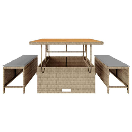 Have Spisebordssæt Beige polyrattan