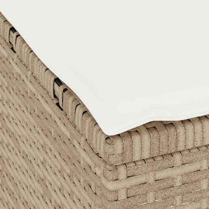 Have Spisebordssæt 3 stk. Beige polyrattan