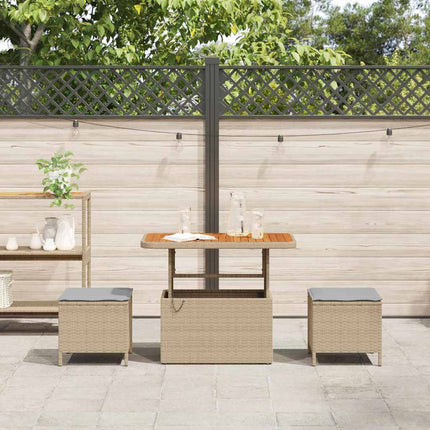 Have Spisebordssæt Beige polyrattan