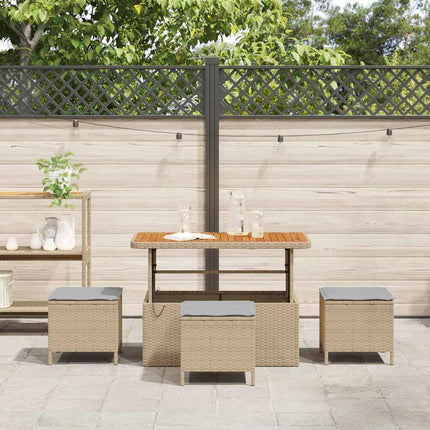 Have Spisebordssæt Beige polyrattan
