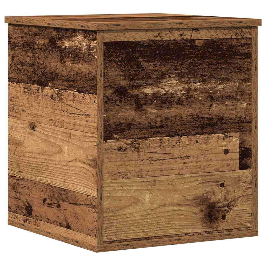 Opbevaringskasse Gammelt træ 40 x 42 x 46 cm Konstrueret træ