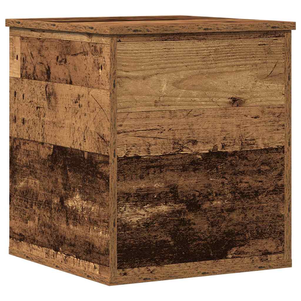 Opbevaringskasse Gammelt træ 40 x 42 x 46 cm Konstrueret træ